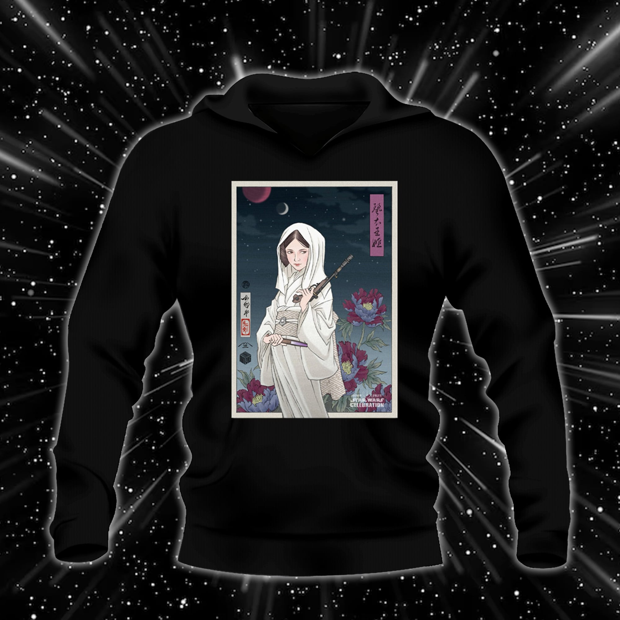 Princess Leia Badge HoodieMen Women
