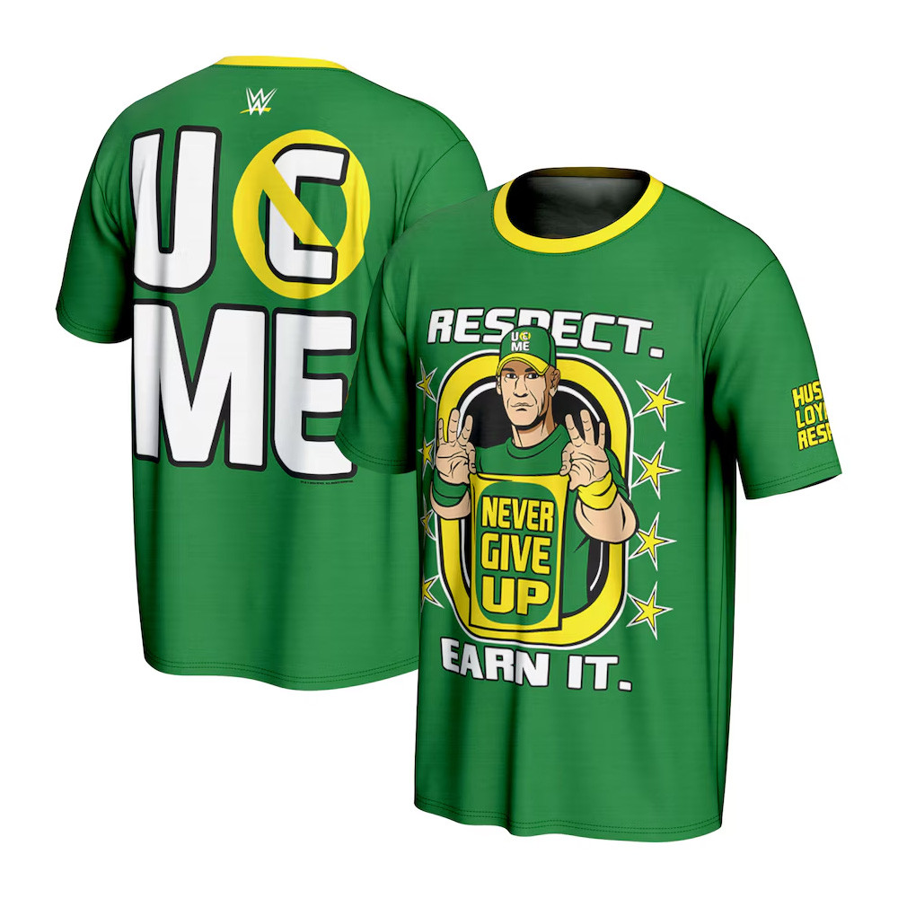 ProSphere Green John Cena U Can't See Me T-Shirt Great Father's Day Presents Oregontrailrvpk Shirt