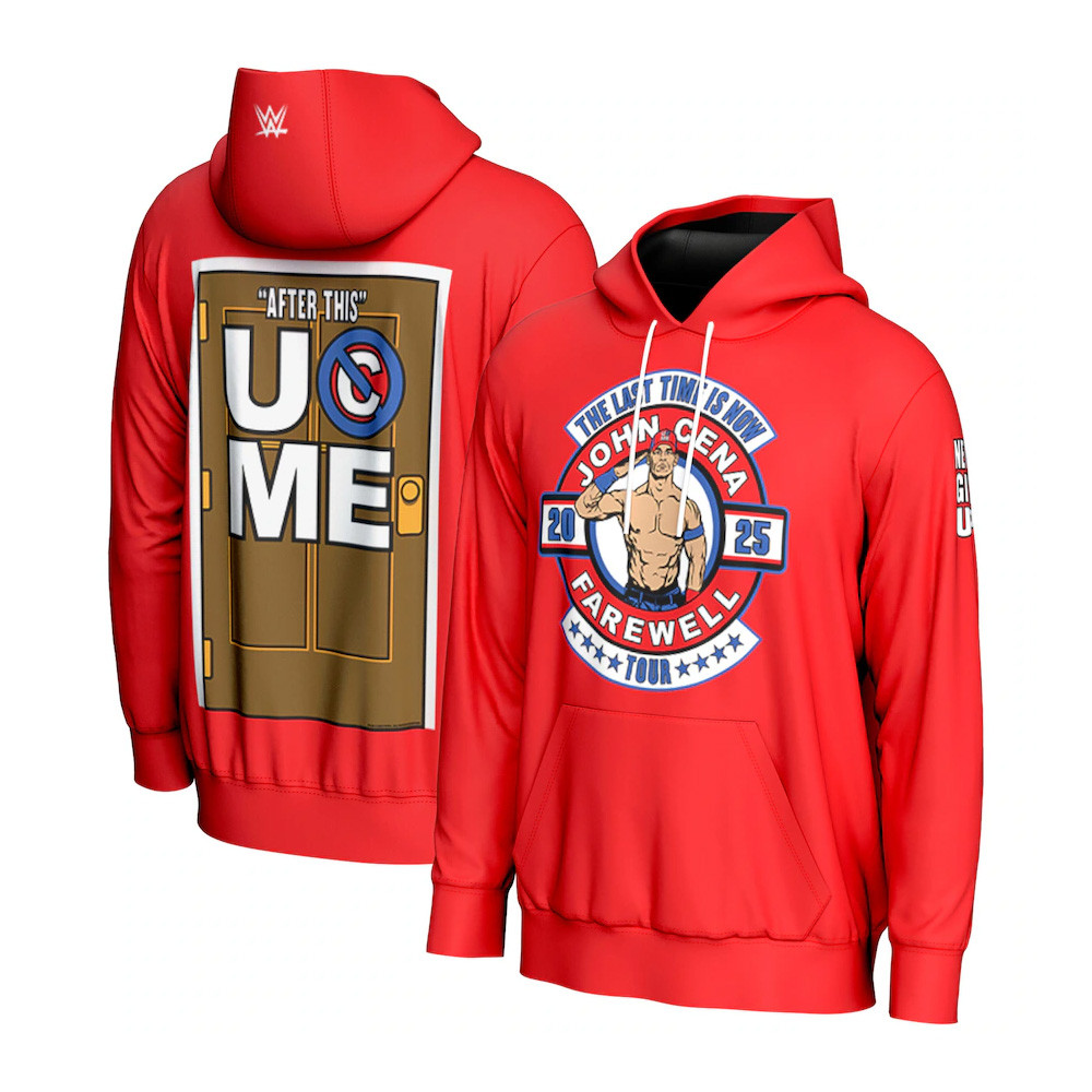 ProSphere Red John Cena Farewell Tour Hoodie Father Daughter Gifts