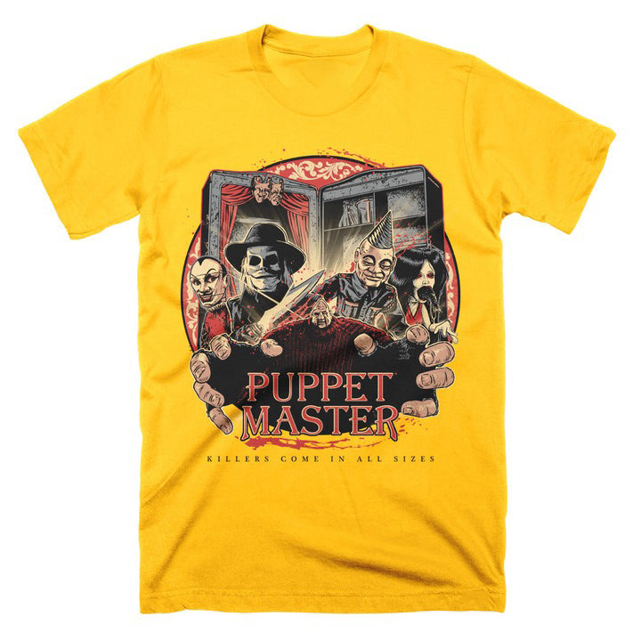 Puppet Master Killers Come In T-Shirt For Scary Movie Lovers Oregontrailrvpk Shirt