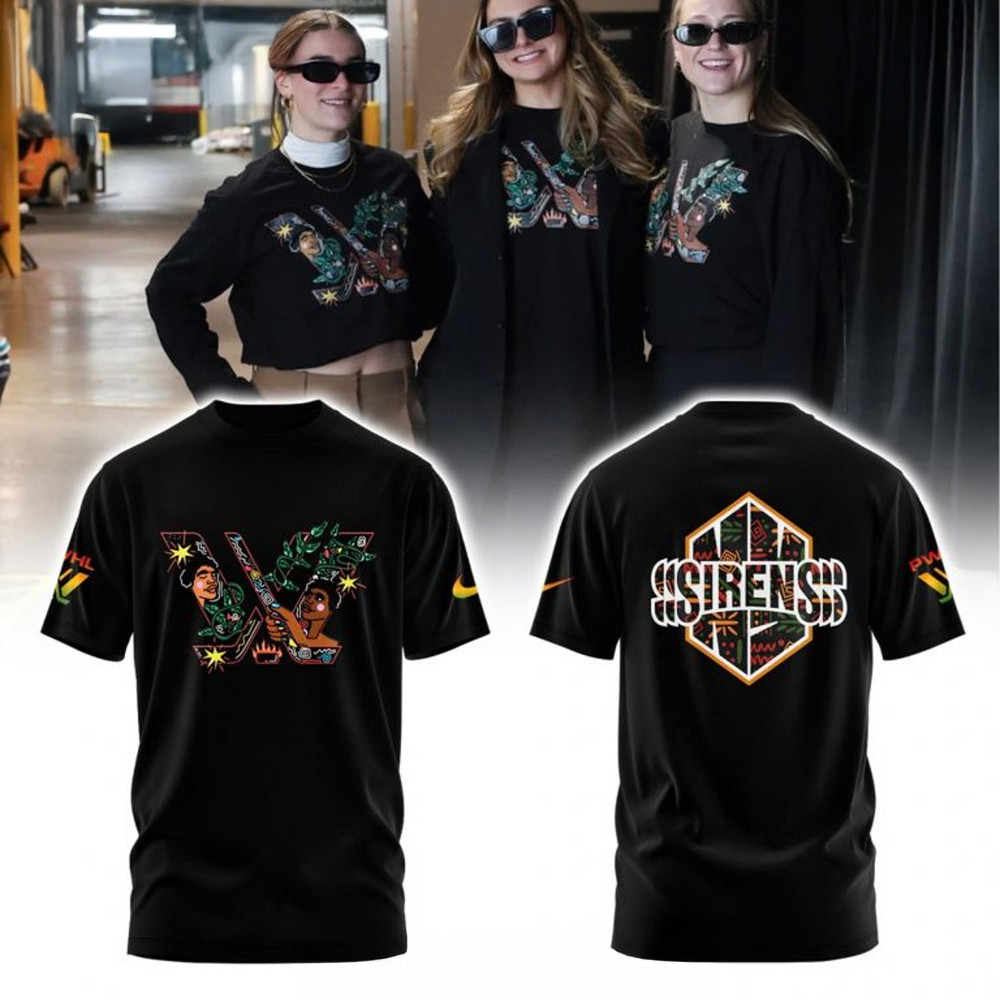 PWHL New York Sirens Black History Special T-Shirt NHL Oregontrailrvpk Shirt
