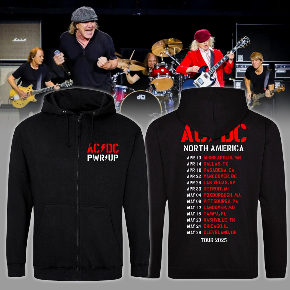 PWR UP Tour Zip Hoodie Great