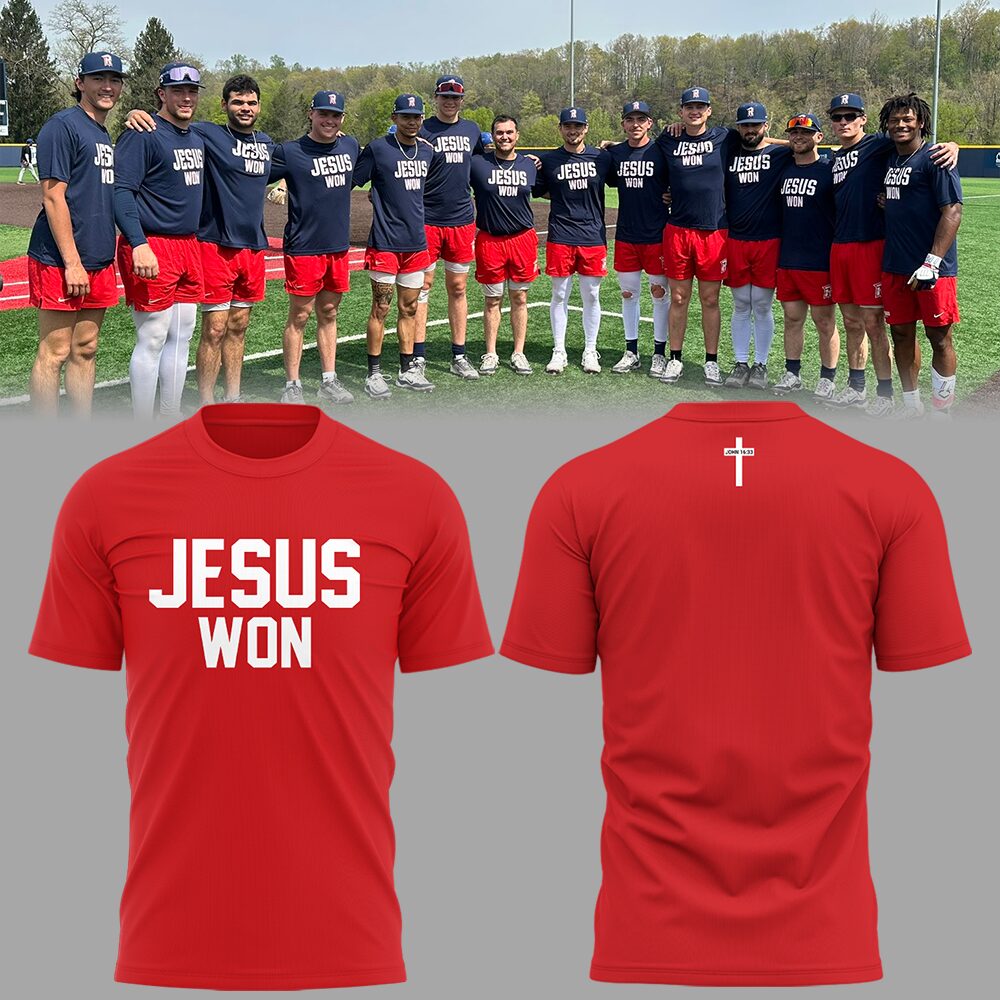 Radford Highlanders Jesus Won T-Shirt Unique Baseball Gifts Oregontrailrvpk Shirt