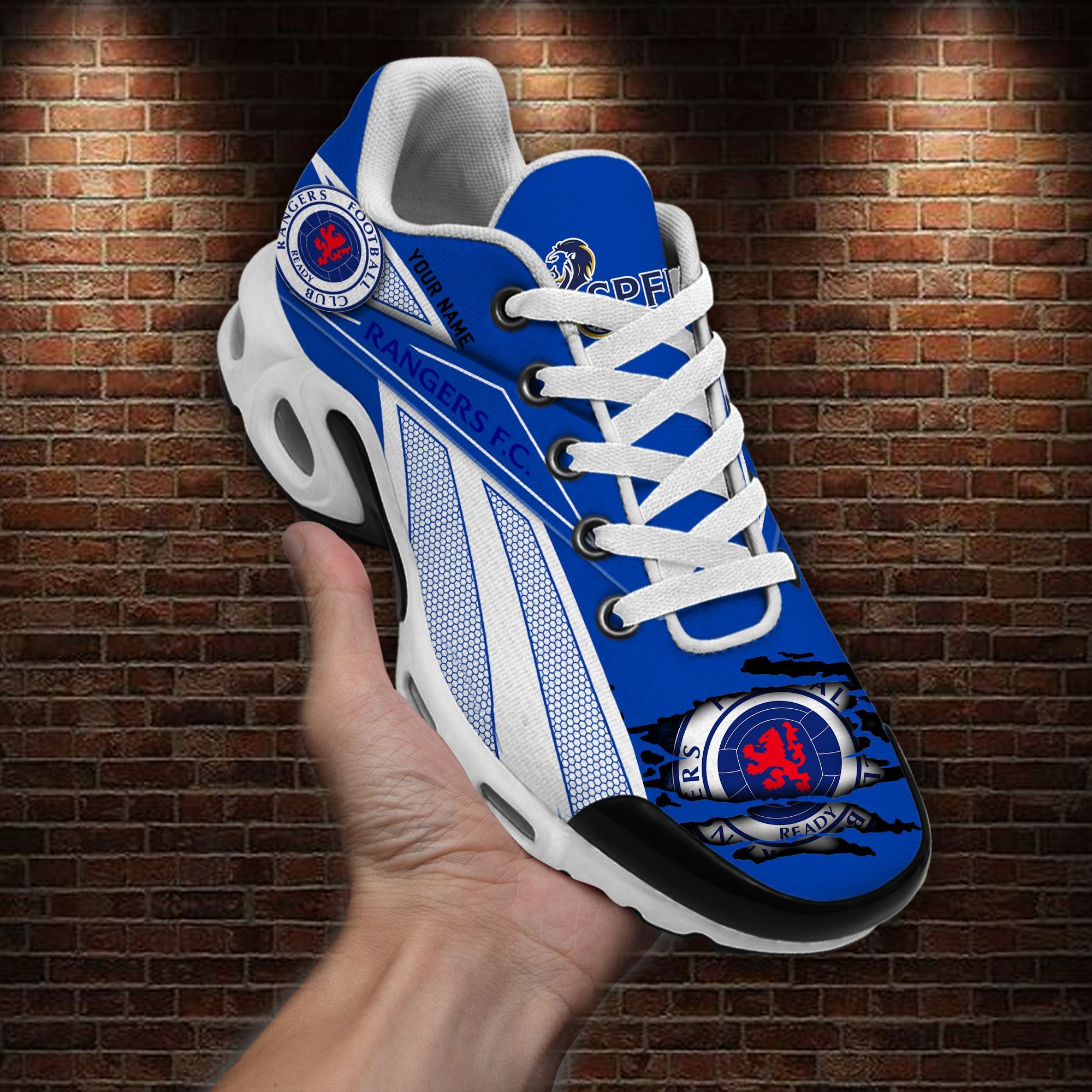 Rangers F.C. Air Max Plus Shoes Sneakers For Men And Women