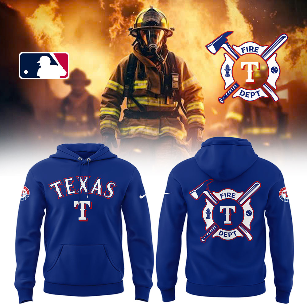 Rangers x Firefighter Appreciation Night Hoodie