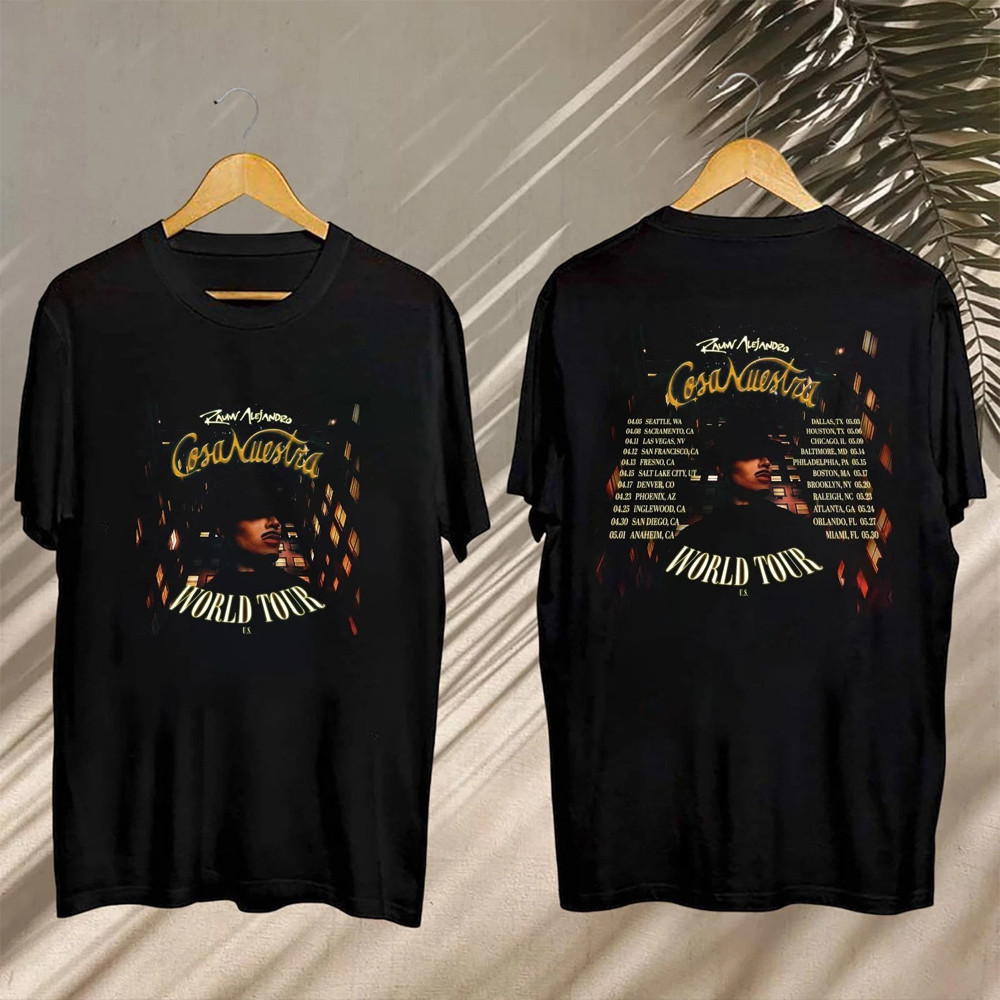 Rauw Alejandro Cosa Nuestra Tour 2025 Shirt Gifts For Rauw Aleja Fans Oregontrailrvpk Shirt