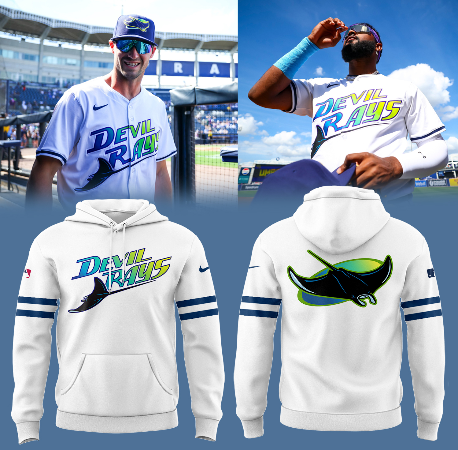 Rays Baseball 2025 Speak of the Devils... Hoodie Gift For Baseball Lover