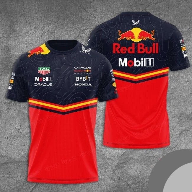 Red Bull Racing F1 Team T-Shirt Design 2025 Season Shirt For Adults Oregontrailrvpk Shirt