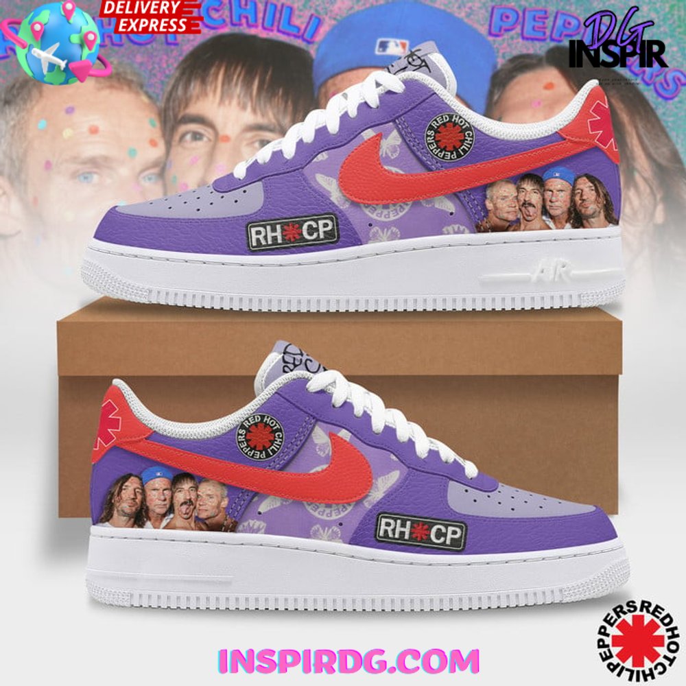 Red Hot Chili Peppers Air Force 1 Sneaker