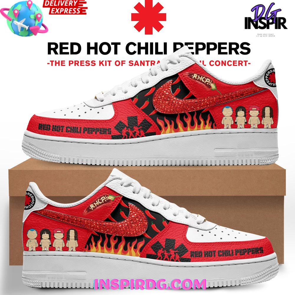 Red Hot Chili Peppers Limited Edition Air Force 1