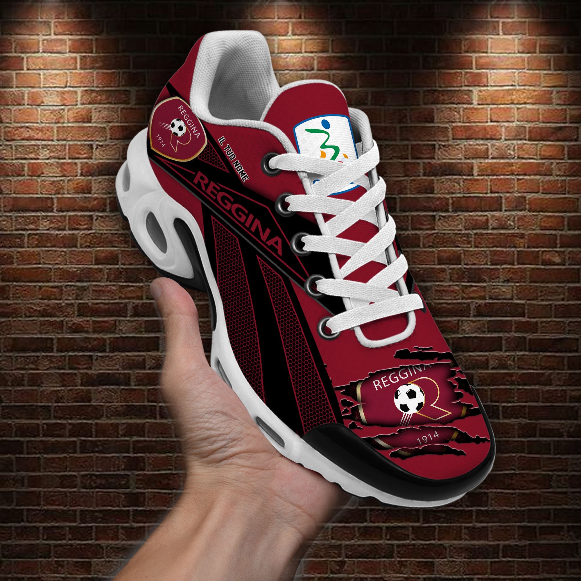Reggina Calcio Air Max Plus Shoes Sneakers For Men And Women
