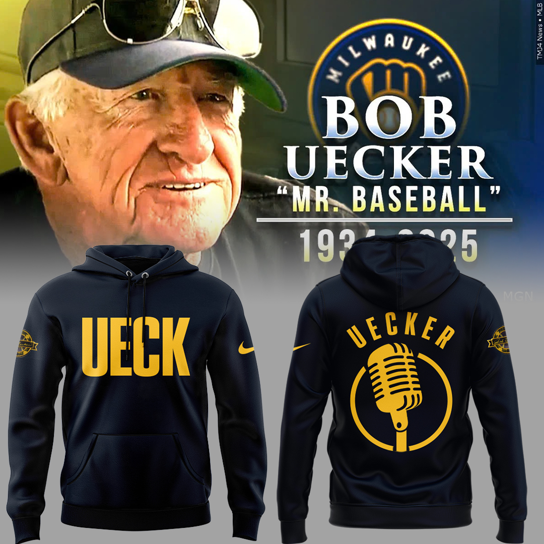 Remembering Bob Uecker Mr. Baseball Hoodie Gift Ideas For Baseball Players
