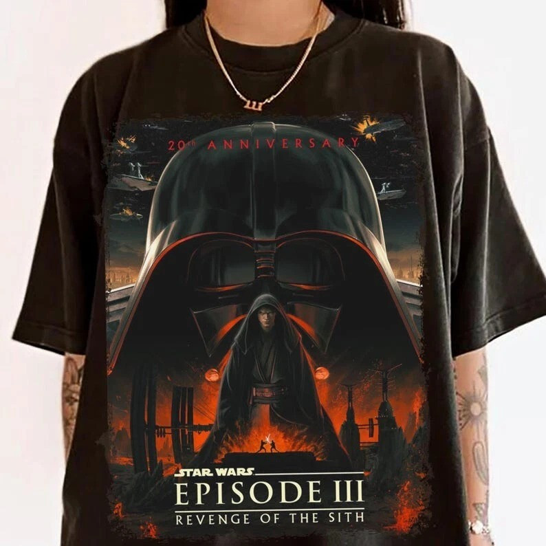Revenge Of The Sith 20Th T-Shirt Anakin Skywalker Shirt Oregontrailrvpk Shirt