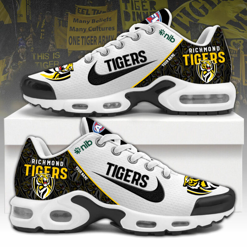 Richmond Tigers Air Max Plus Shoes Sneakers For Men And Women