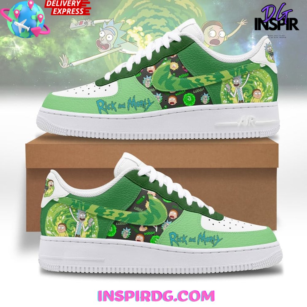Rick and Morty x Limited Edition Air Force 1