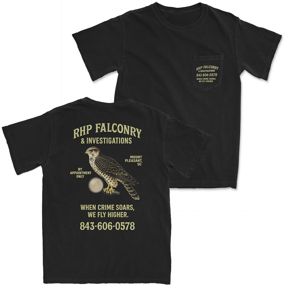 Righteous Gemstones Merch T-Shirt Owl RHP Falconry The Righteous Gemstones Merch Gifts Oregontrailrvpk Shirt