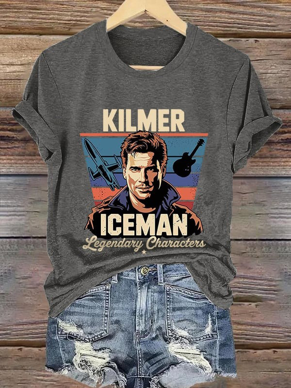 RIP Kilmer Iceman Legendary Characters T-Shirt Val Kilmer Memorial Oregontrailrvpk Shirt