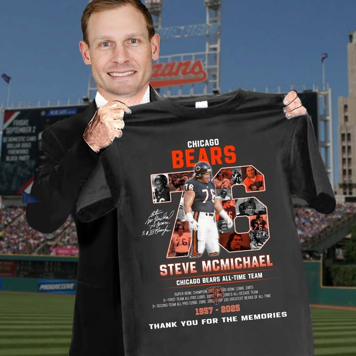 RIP Steve McMichael Shirt Chicago Bears All Time Team Thank You For The Memories Oregontrailrvpk Shirt