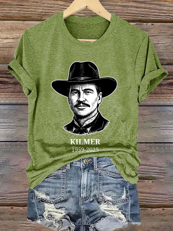 RIP Val Kilmer 1959-2025 T-Shirt Thank You For The Memories Shirt Oregontrailrvpk Shirt