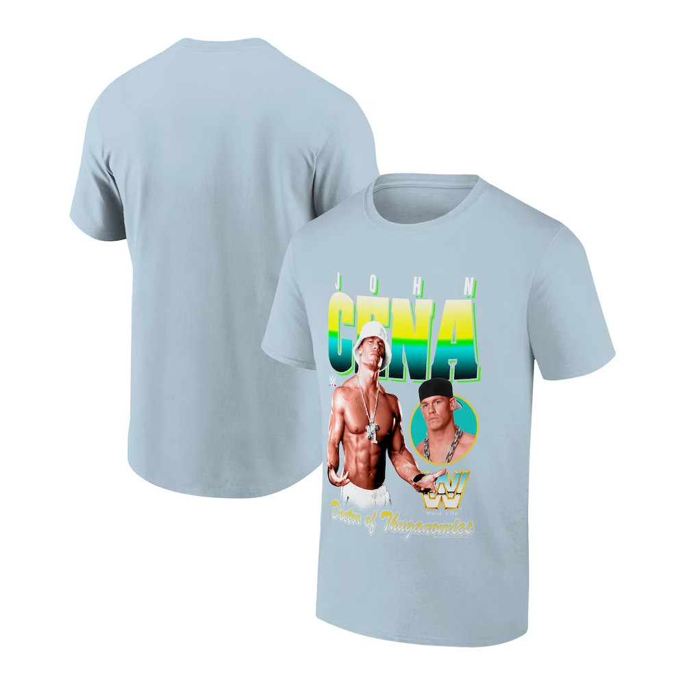 Ripple Junction Light Blue John Cena Doctor Of Thuganomics Graphic Shirtpecial Present For Dad Oregontrailrvpk Shirt