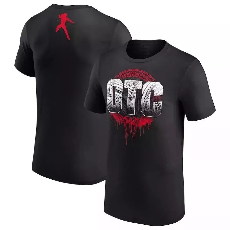 Roman Reigns OTC T-Shirt Black Gift For Wrestling Fans Oregontrailrvpk Shirt