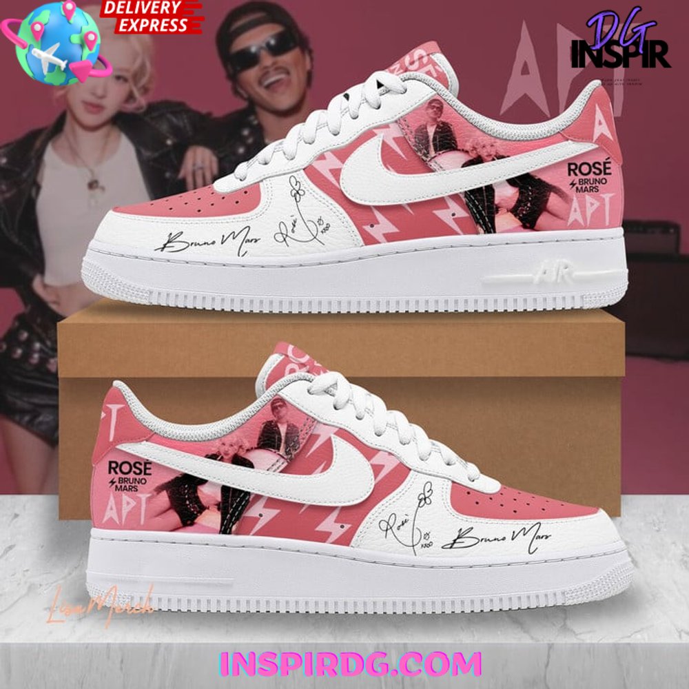 Rosé & Bruno Mars APT Limited Edition Air Force 1