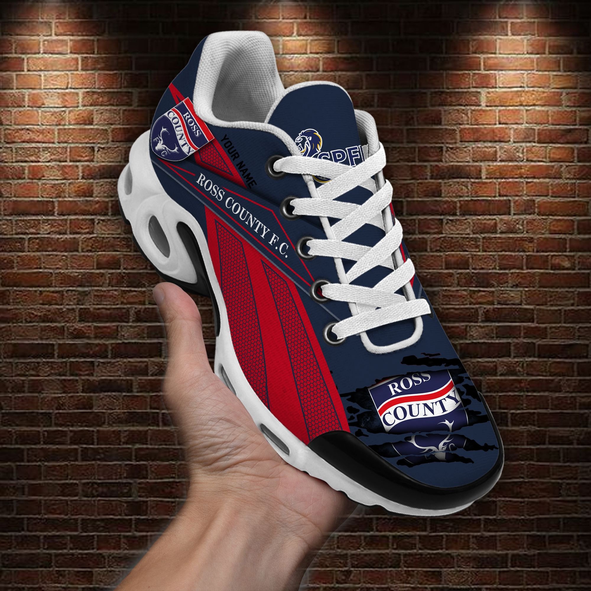 Ross County F.C. Air Max Plus Shoes Sneakers For Men And Women
