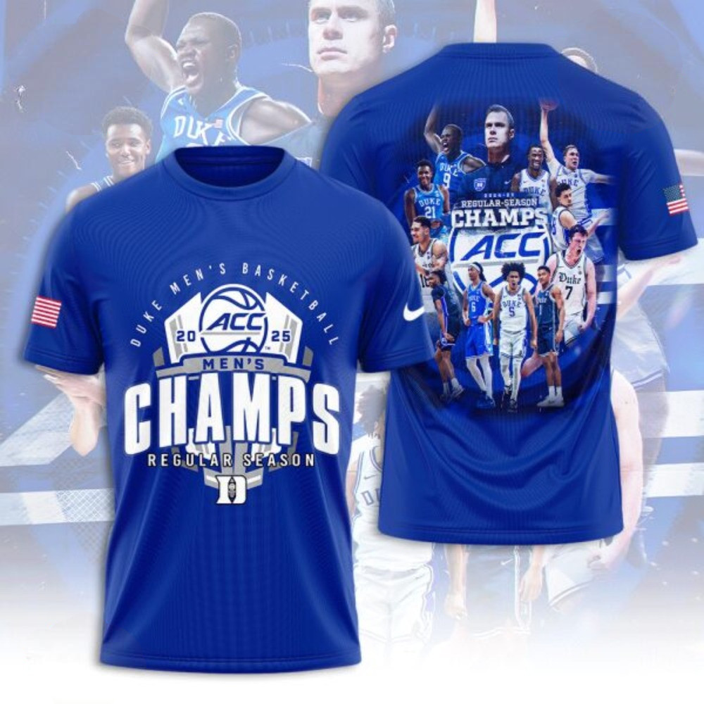 Royal Duke Blue Devil 2025 Men's Basketball 3D Shirt Good Gifts For Basketball Lovers Oregontrailrvpk Shirt