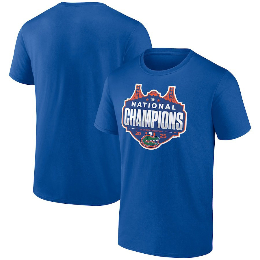 Royal Florida Gators 2025 NCAA Men's Basketball National Champions Shot Clock Shirt Oregontrailrvpk Shirt