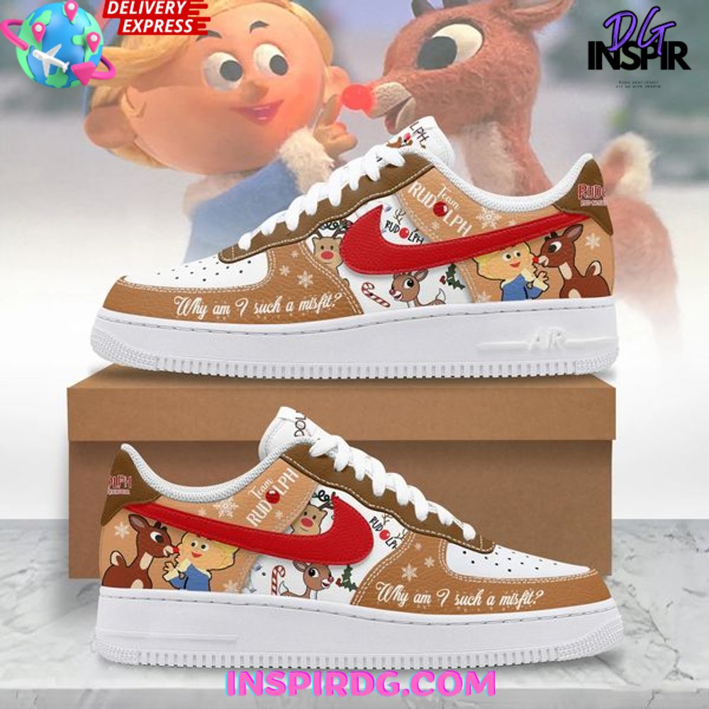 Rudolph The Red-Nosed Reindeer Christmas Limited Air Force 1