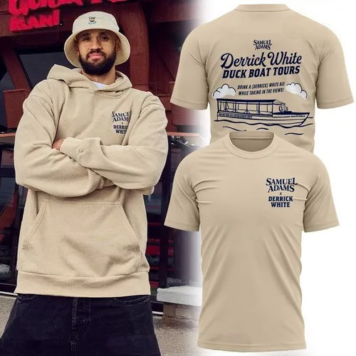 Samuel Adams x Derrick White Boat Tour Special T-Shirt Music Lovers Gifts Oregontrailrvpk Shirt