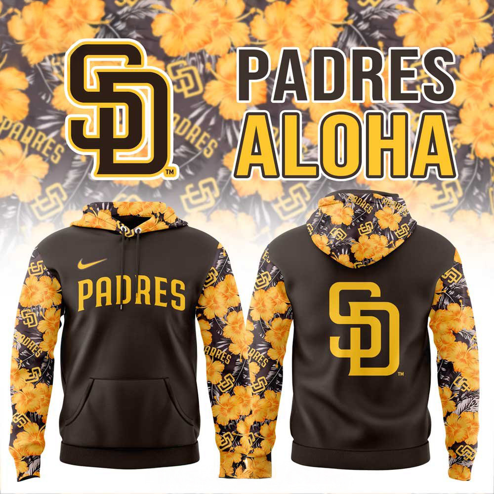 San Diego Padres Aloha 2025 Hoodie Best