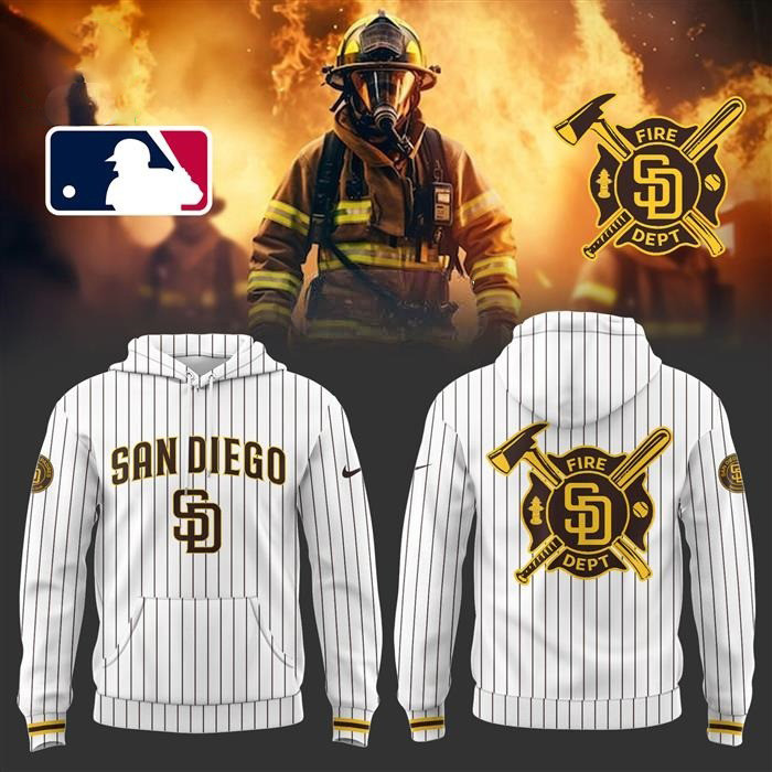 San Diego Padres Firefighter Hoodie Best