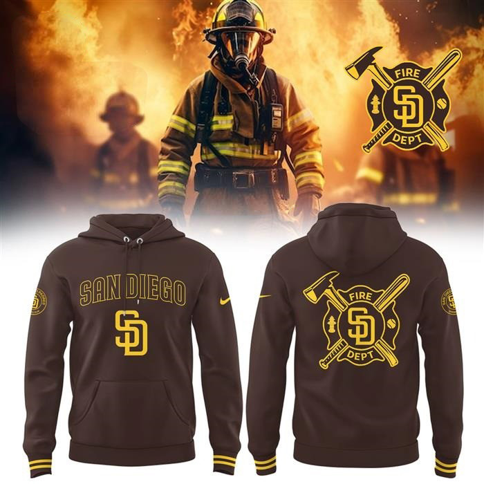 San Diego Padres Firefighter Hoodie