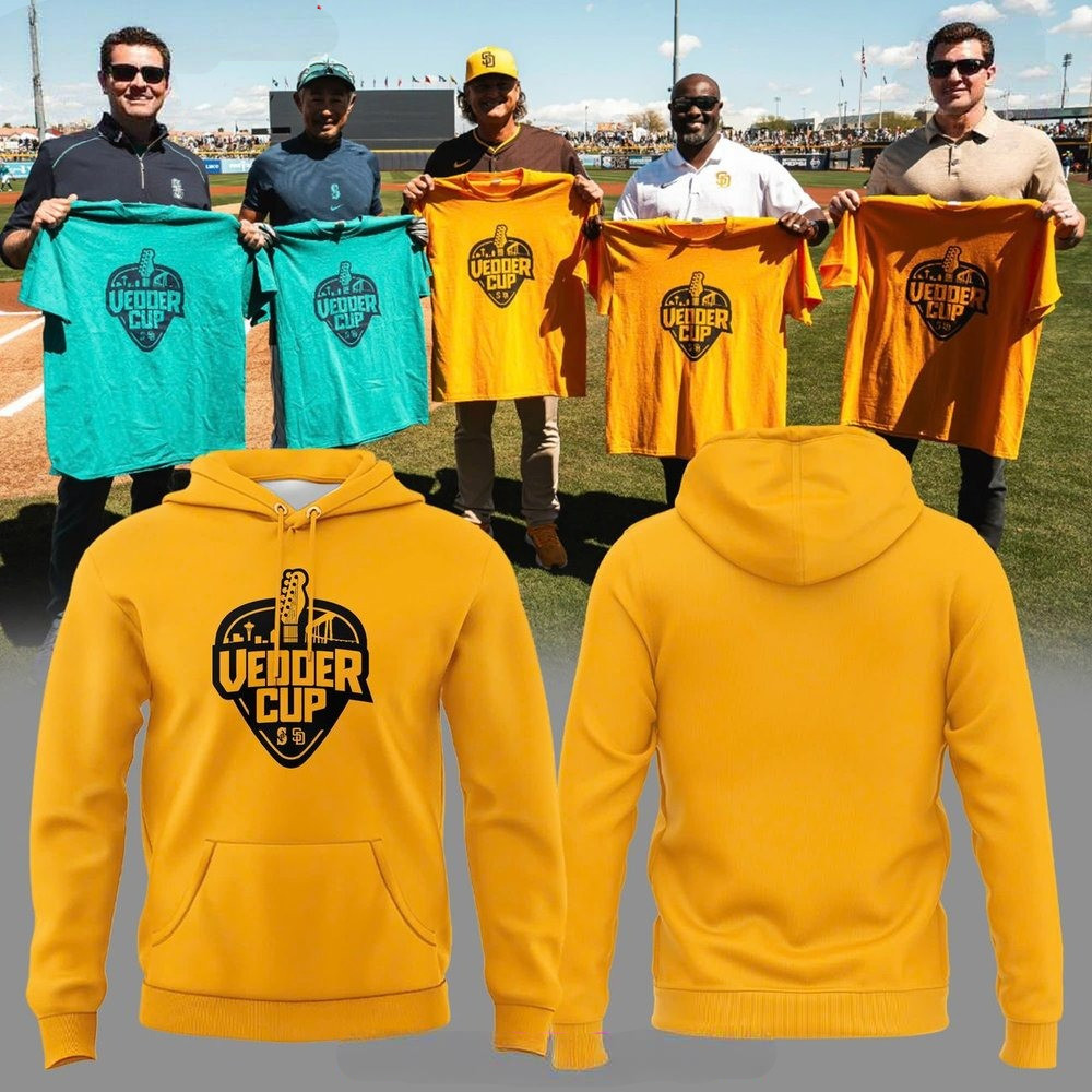 San Diego Padres Vedder Special Yellow Hoodie Best