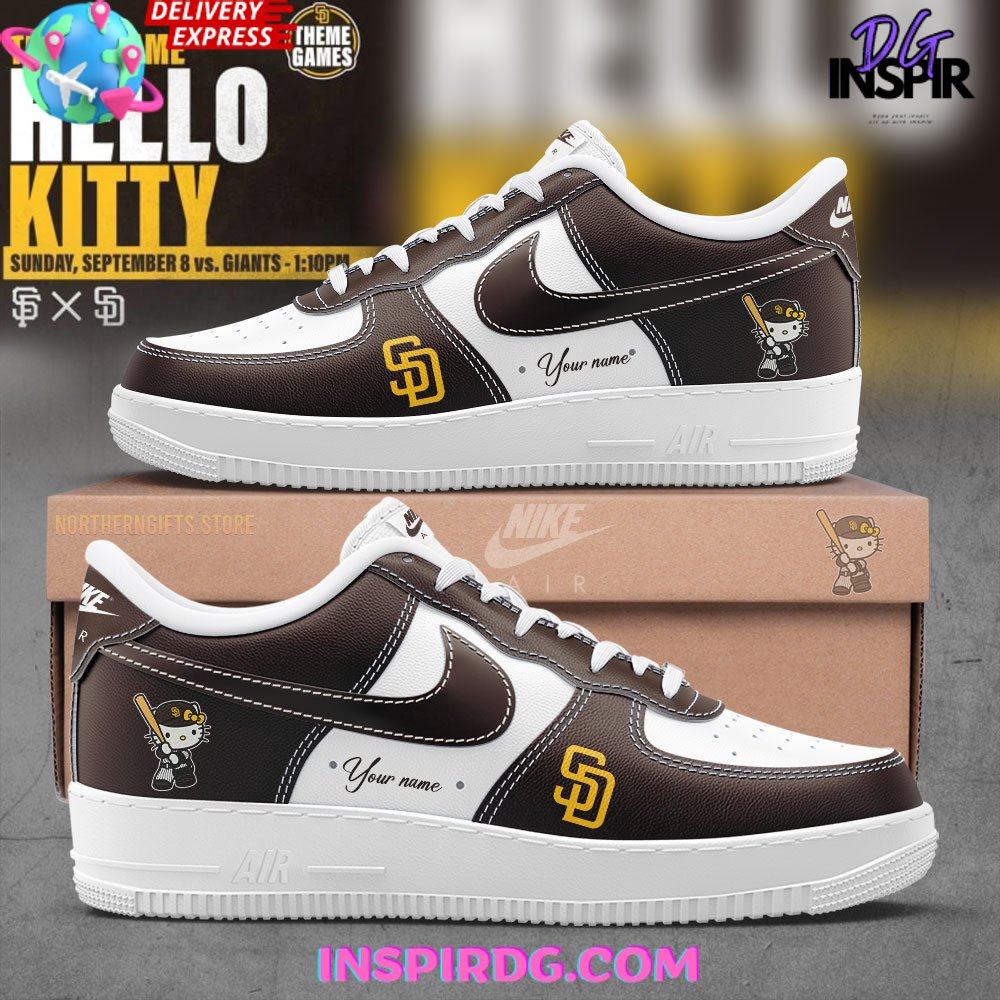 San Diego Padres x Hello Kitty 2024 Air Force 1