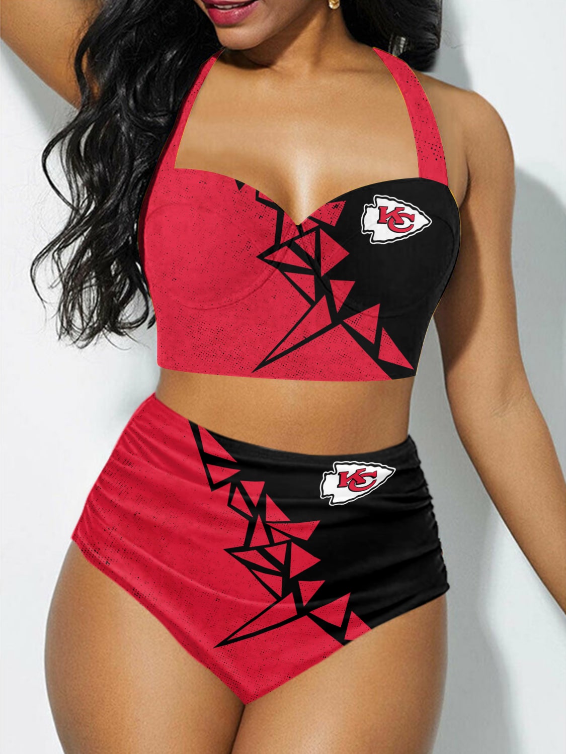 San Francisco 49Ers Sexy Print Bikini Swimsuit St7492