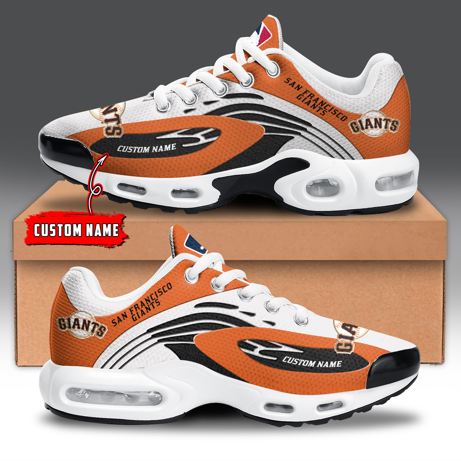 San Francisco Giants Air Max Plus Shoes Sneakers For Men And Women