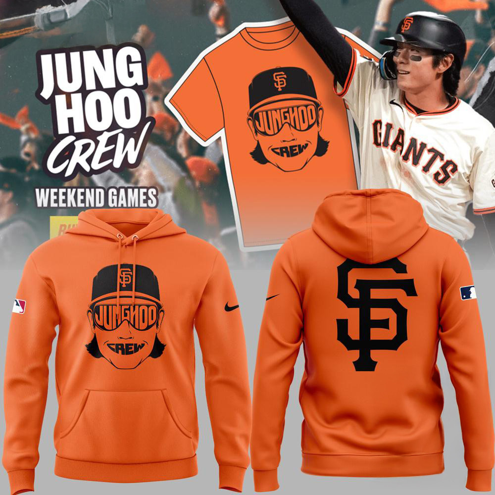 San Francisco Giants MLB 2025 Limited Jung Hoo Crew Hoodie Baseball