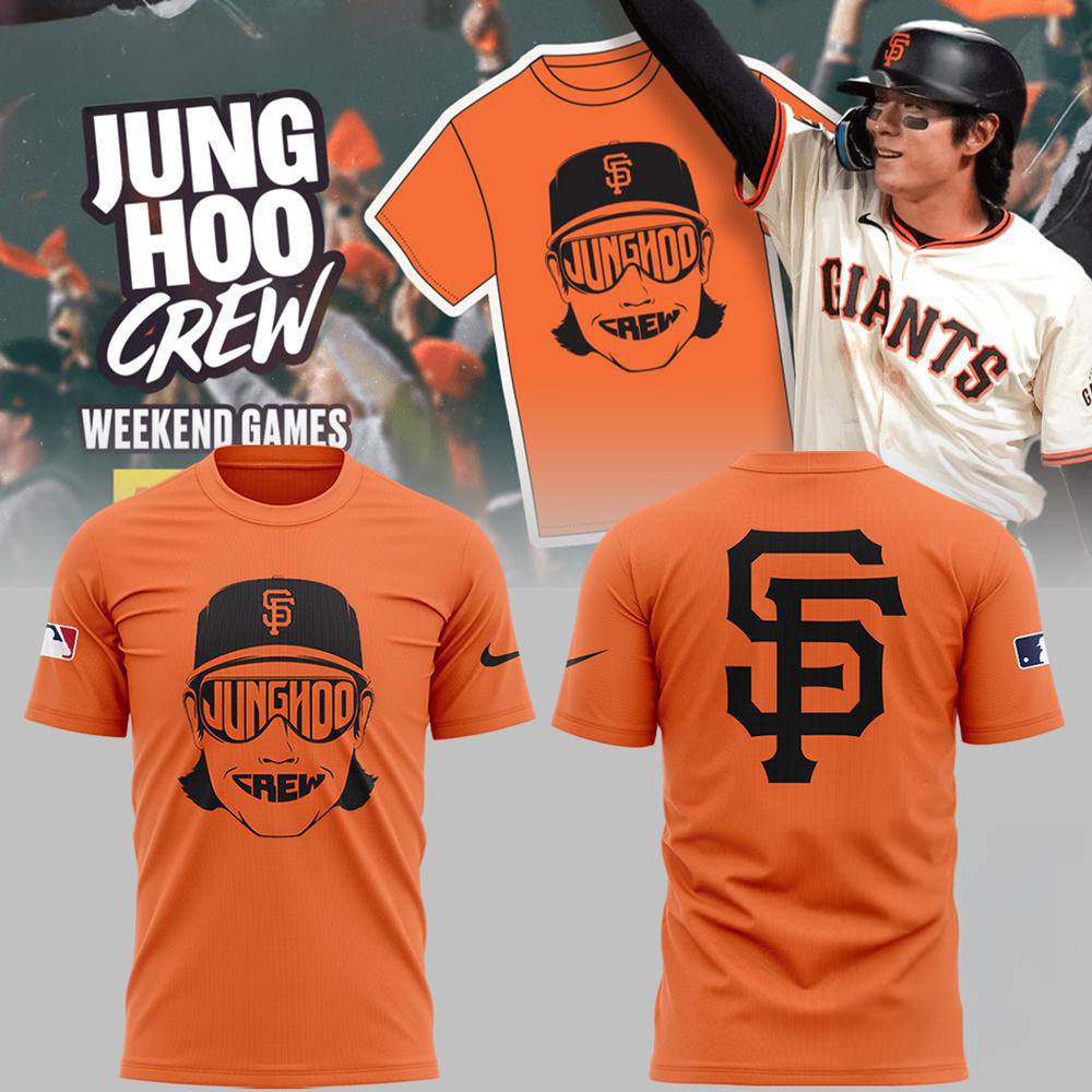 San Francisco Giants MLB 2025 Limited Jung Hoo Crew Shirt Gifts For Baseball Fan Oregontrailrvpk Shirt