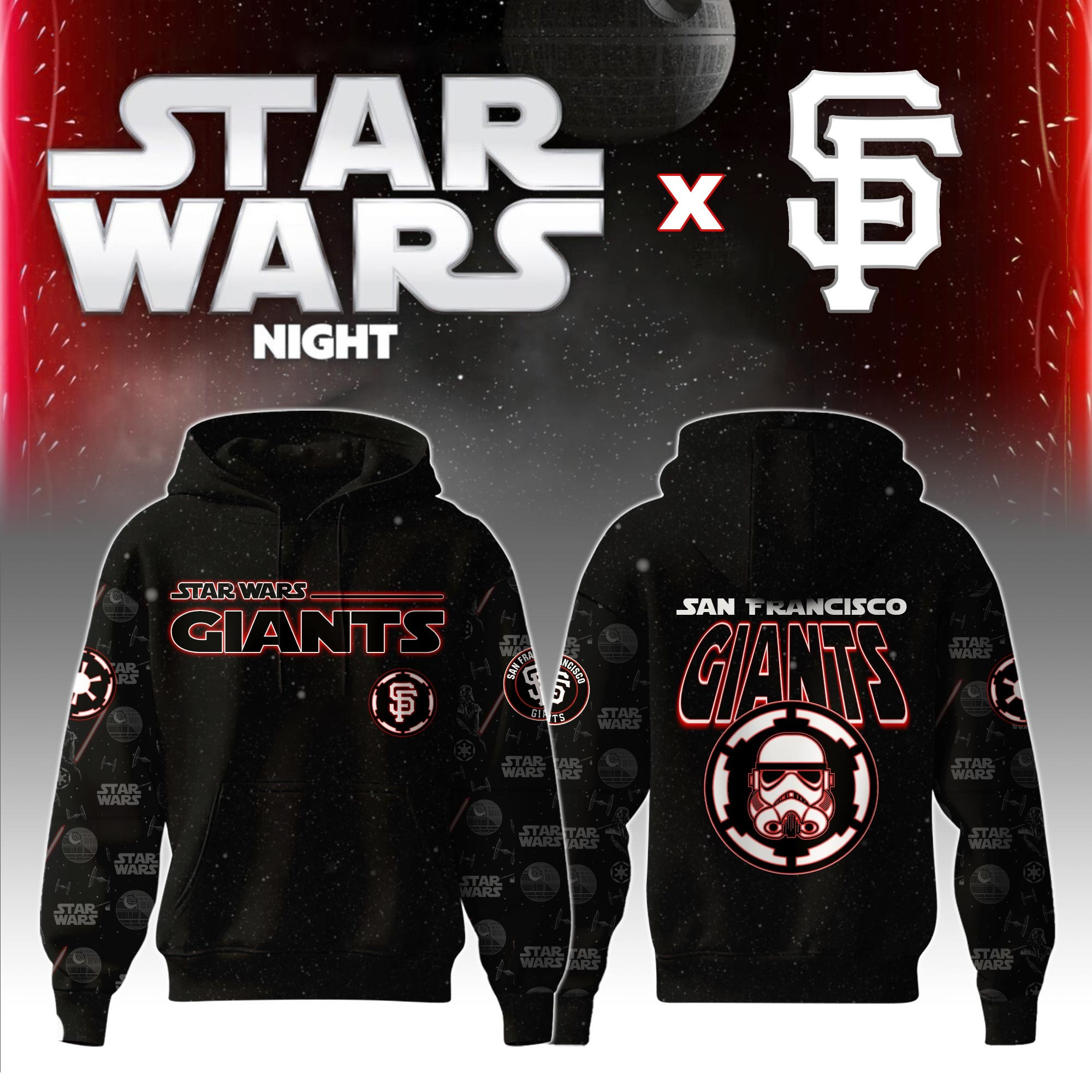 San Francisco Giants MLB x Star War Night Special Edition Hoodie Gift Ideas
