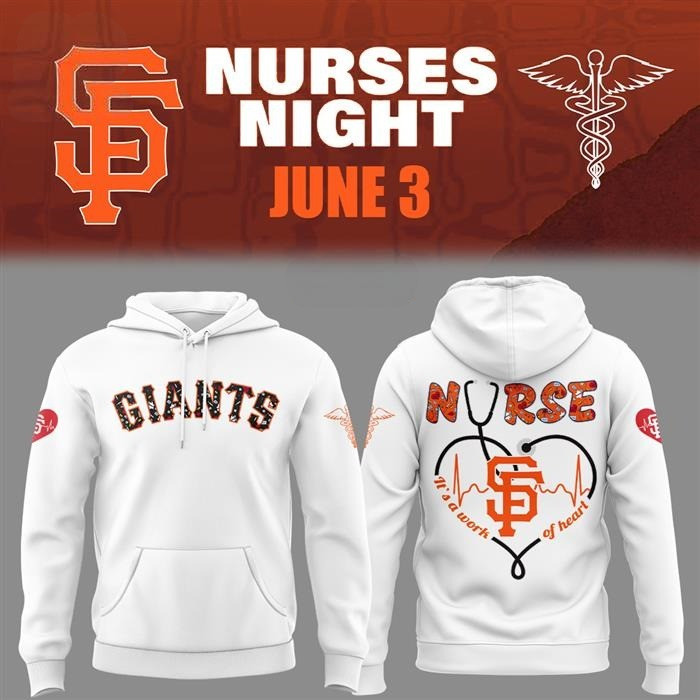 San Francisco Giants Nurses Night Hoodie Cool Baseball Gifts