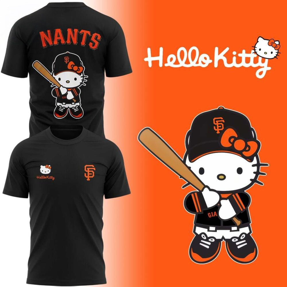 San Francisco Giants x Hello Kitty Shirt Good Gifts For Basketball Lovers Oregontrailrvpk Shirt