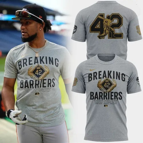 San Francisco Giants X Jackie Ro T-Shirt Presents Oregontrailrvpk Shirt