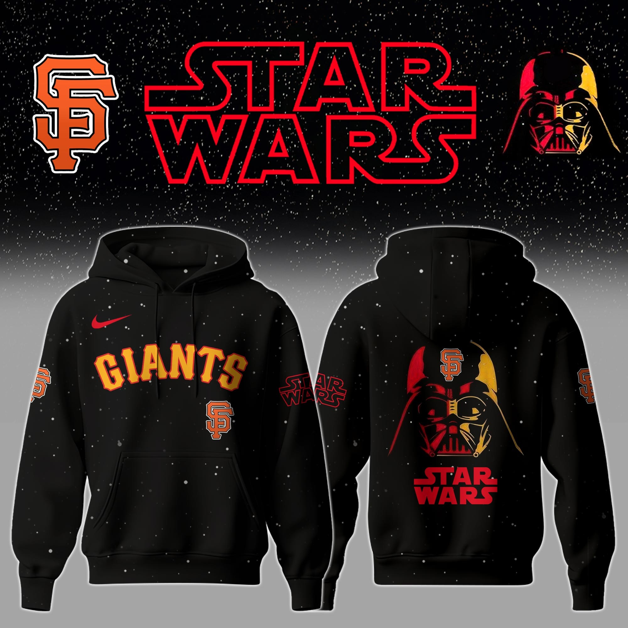 San Francisco Giants x Star Wars Night Hoodie Unique