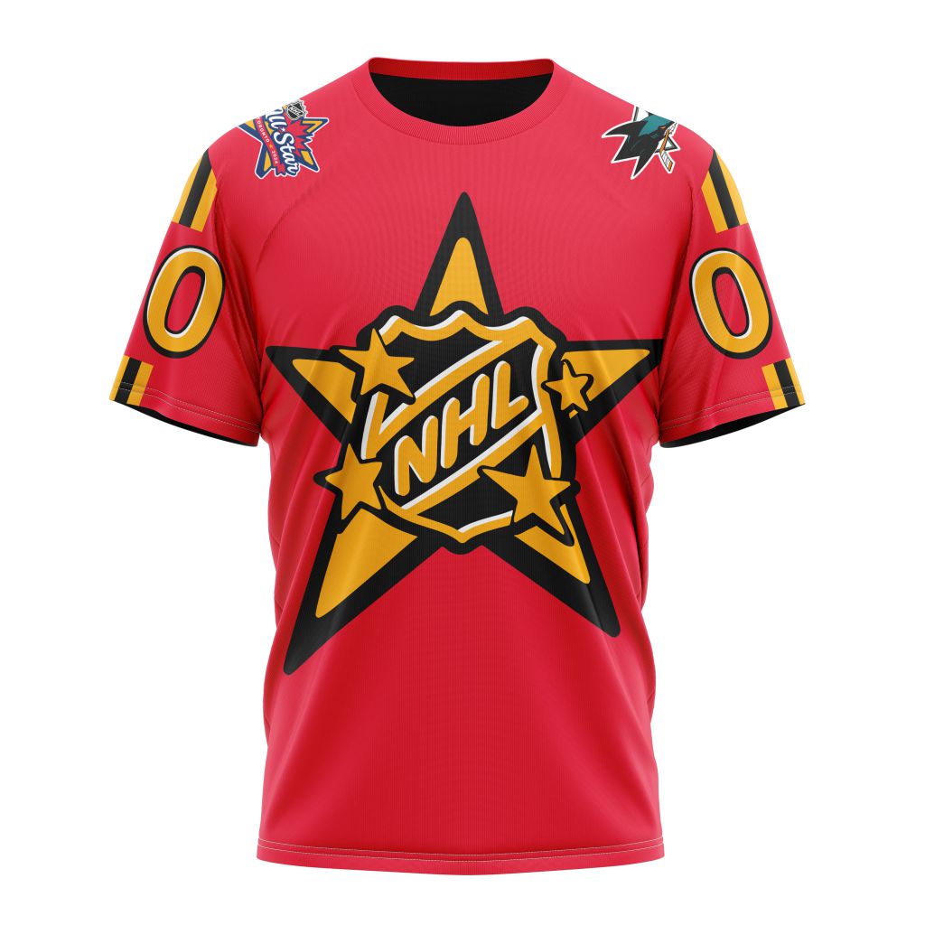San Jose Sharks Personalized 2024 NHL All-Star Game Personalized Name And Number T-Shirt Oregontrailrvpk Shirt