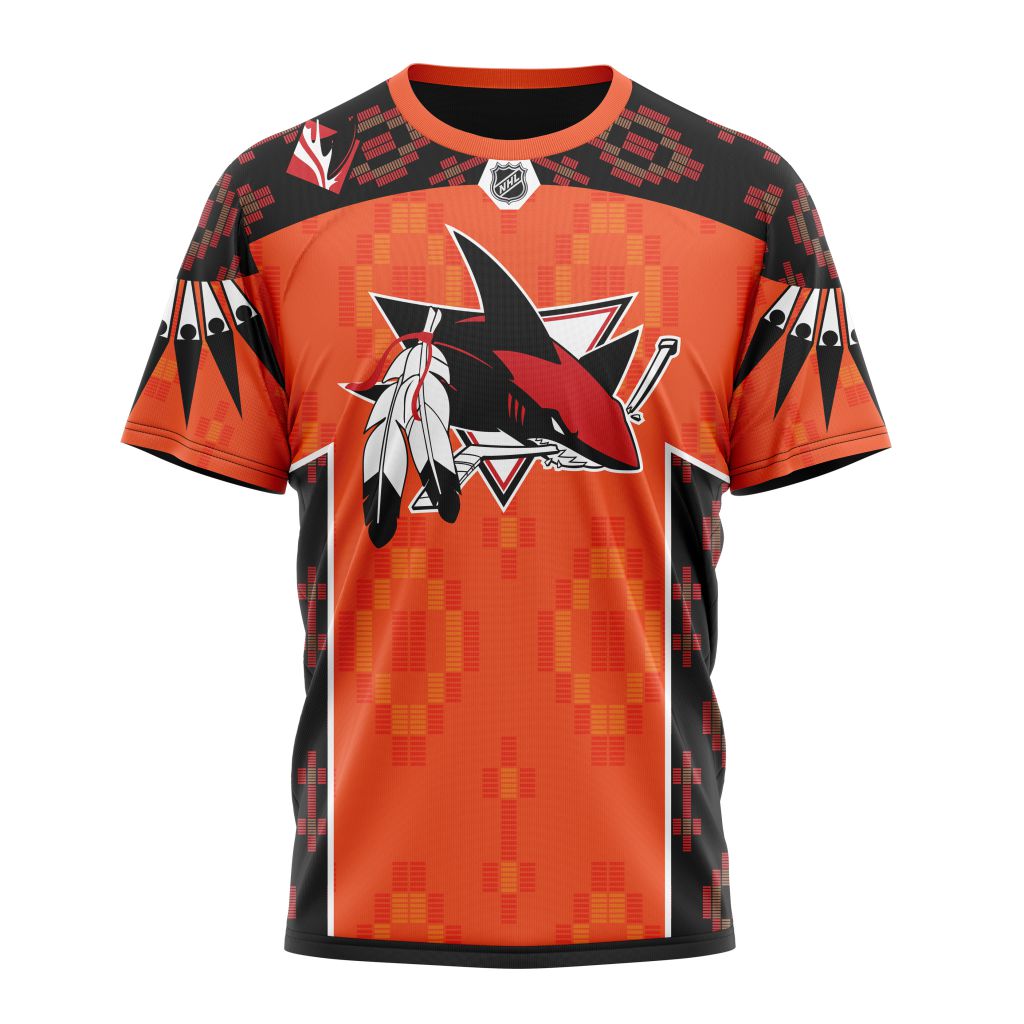 San Jose Sharks Specialized Design Support Child Live Maters Personalized Name And Number T-Shirt Oregontrailrvpk Shirt