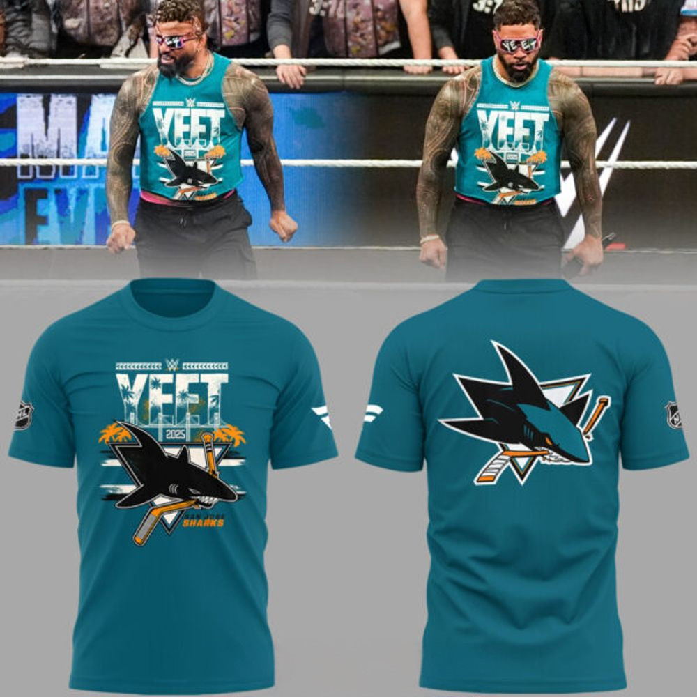 San Jose Sharks YEET Limited Edition T-Shirt Presents For Hockey Fans Oregontrailrvpk Shirt