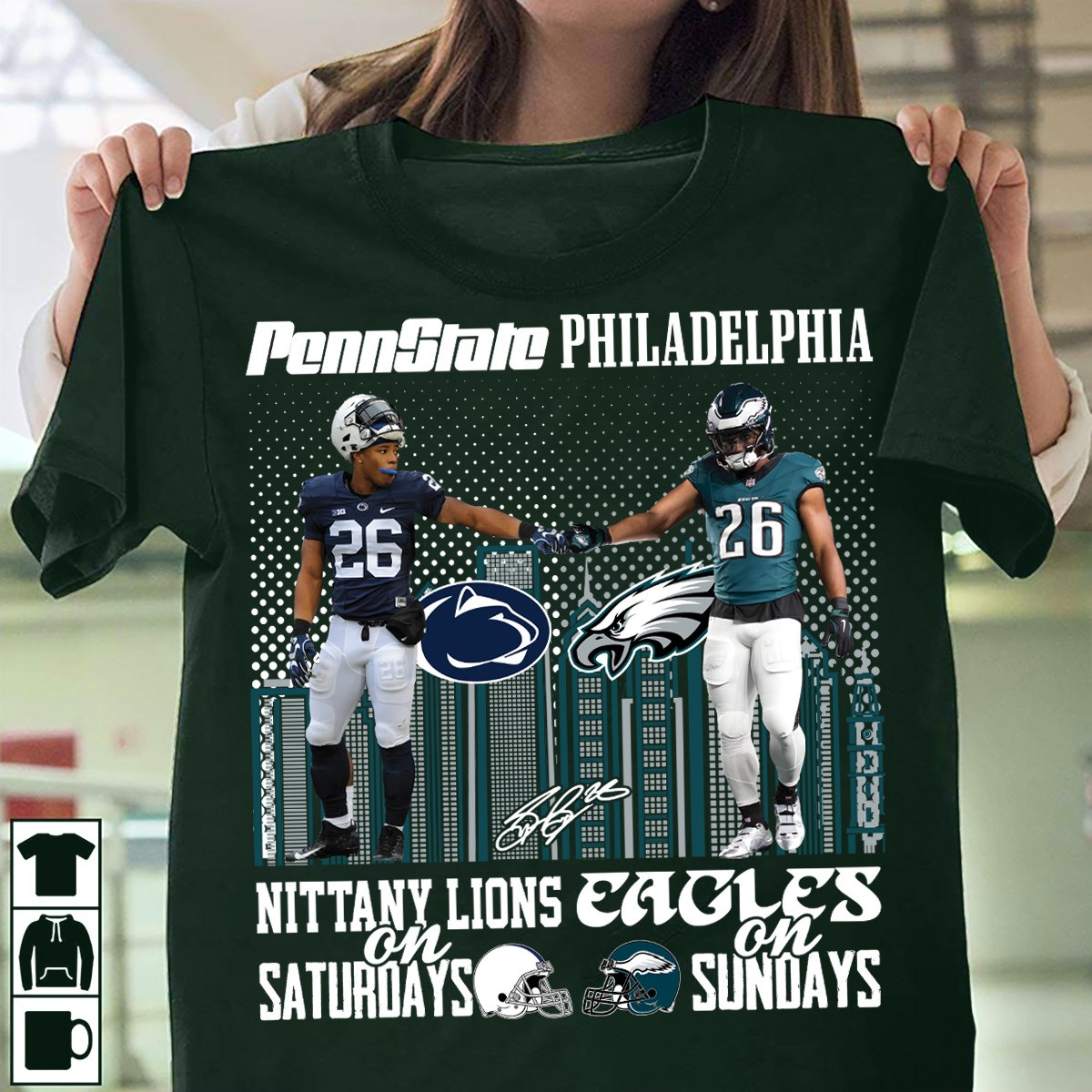 Saquon Barkley Philadelphia Eagles Penn State Nittany Lions Shirt Merch Oregontrailrvpk Shirt