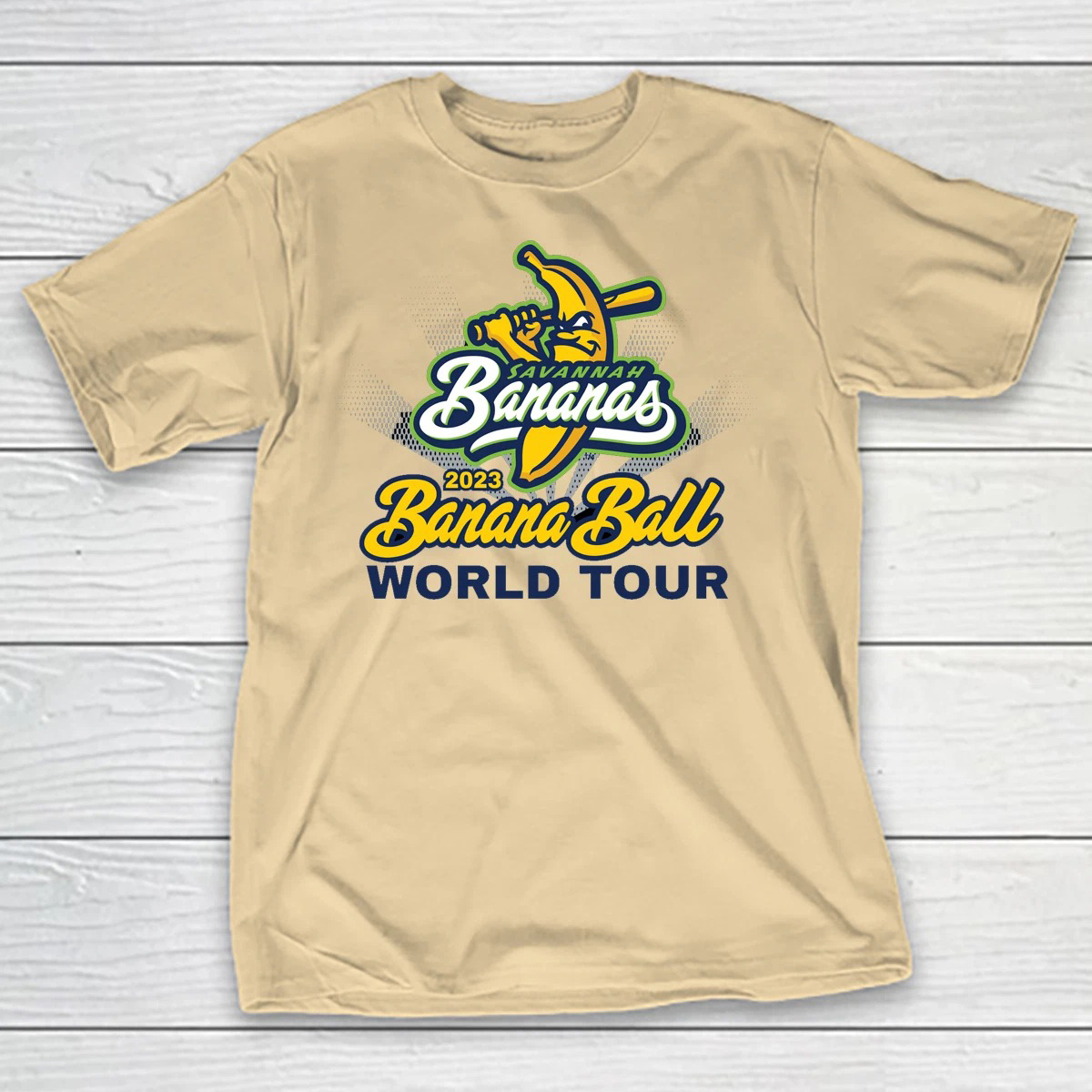 Savannah Bananas World Tour T-Shirt Oregontrailrvpk Shirt